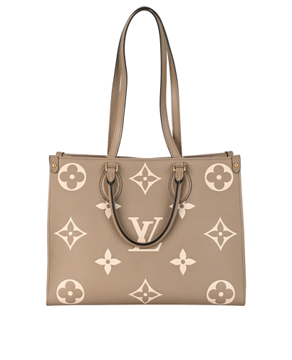 On The Go MM, &pound;1,800, Handbags, Taupe, Leather, Front view